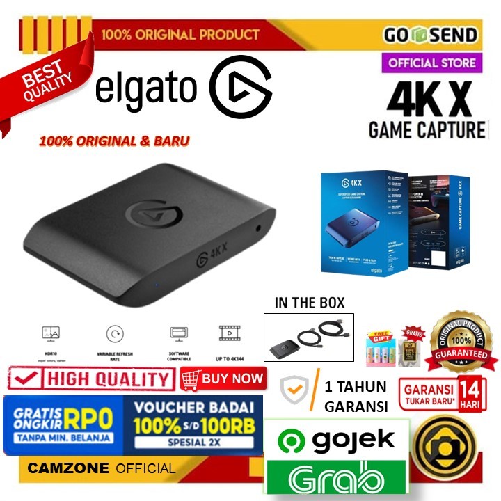 Jual Elgato 4K X Video Game Capture Card | Shopee Indonesia