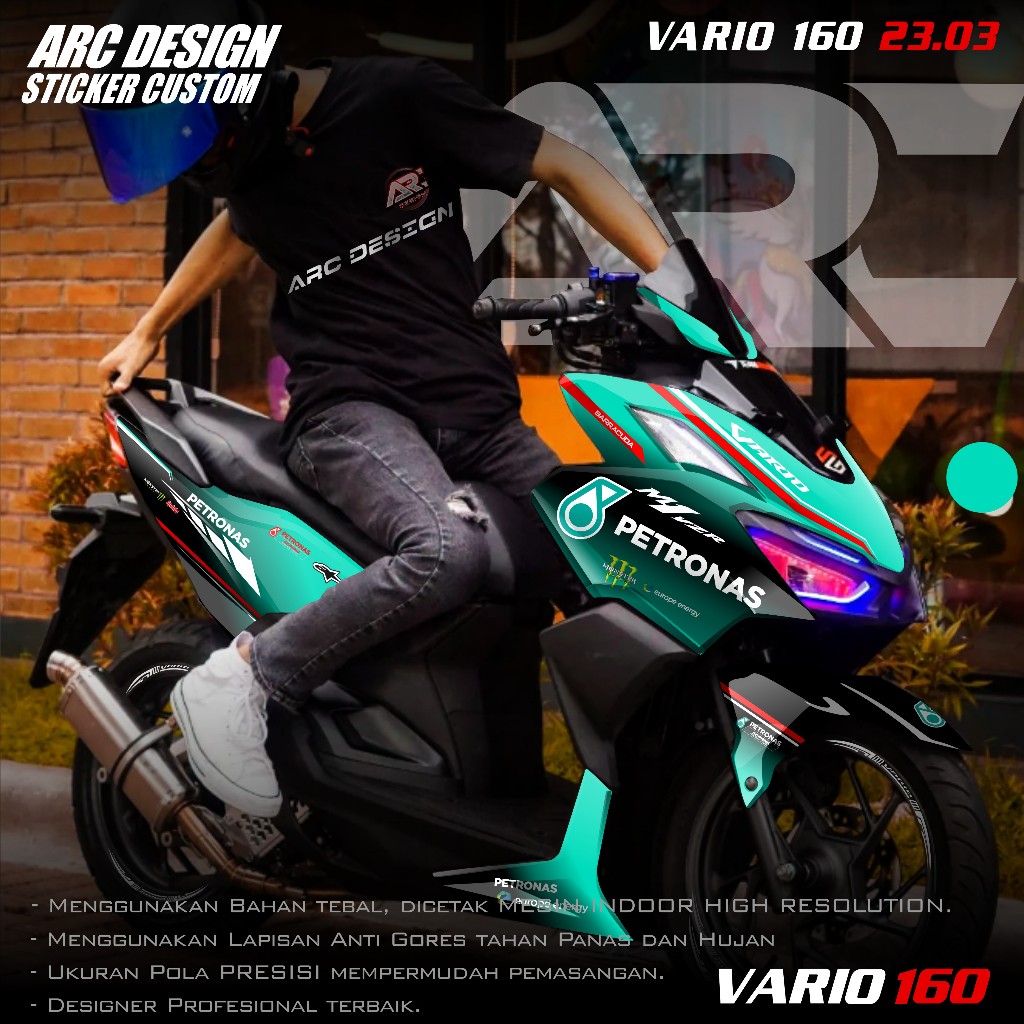 Jual (COD PROMO) TERBARU Decal Sticker All New Honda Vario 160 2022 ...