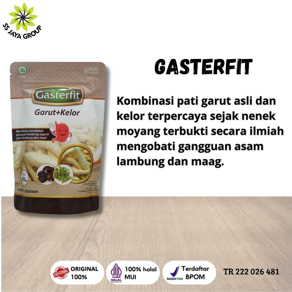 Jual [PROMO CUCI GUDANG] GASTERFIT | OBAT ASAM LAMBUNG | PATI GARUT ...