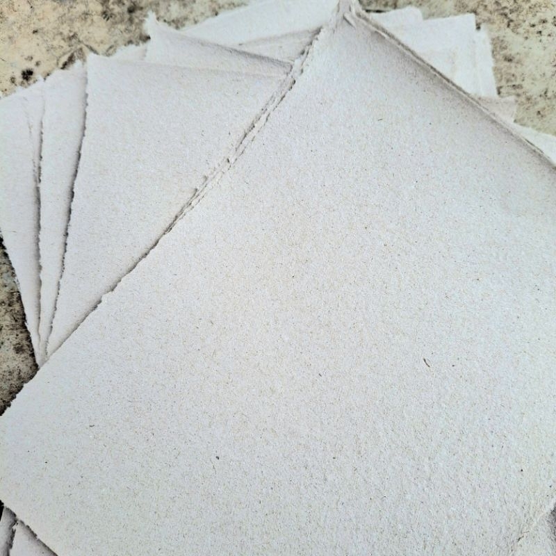 Jual [20 x 25cm] Kertas Daur Ulang Abu-abu Muda | Recycled Paper ...