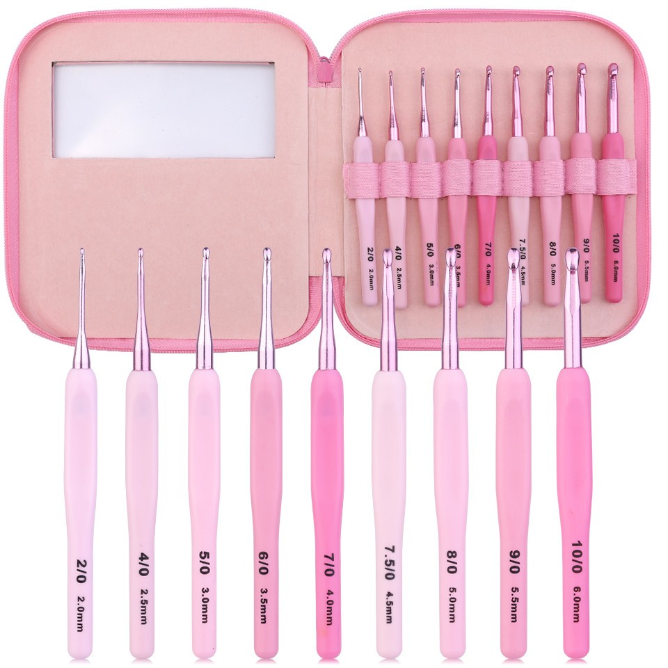 Jual 9Pcs Set Hakpen/hakpen Rajut/hakpen Rajut 1 Set/hakpen Rajut Set ...