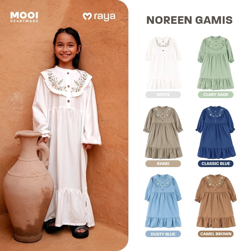 Jual Mooi - Noreen Dress Raya Collection | Shopee Indonesia