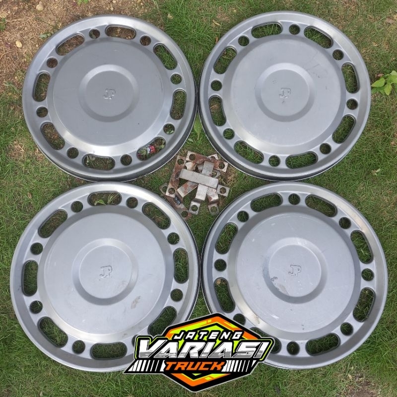 Jual wildop pickup ring 13 dan 14 plat besi 1set 4biji plus dudukan ...