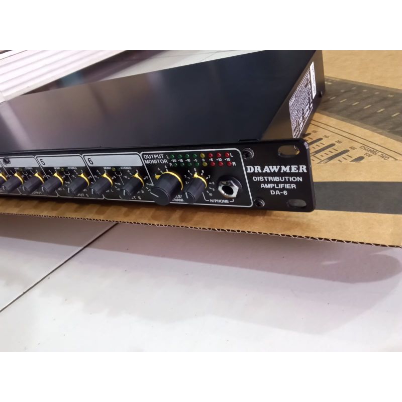 Jual Drawmer Da 6 Distribution Amplifier Ori England | Shopee Indonesia