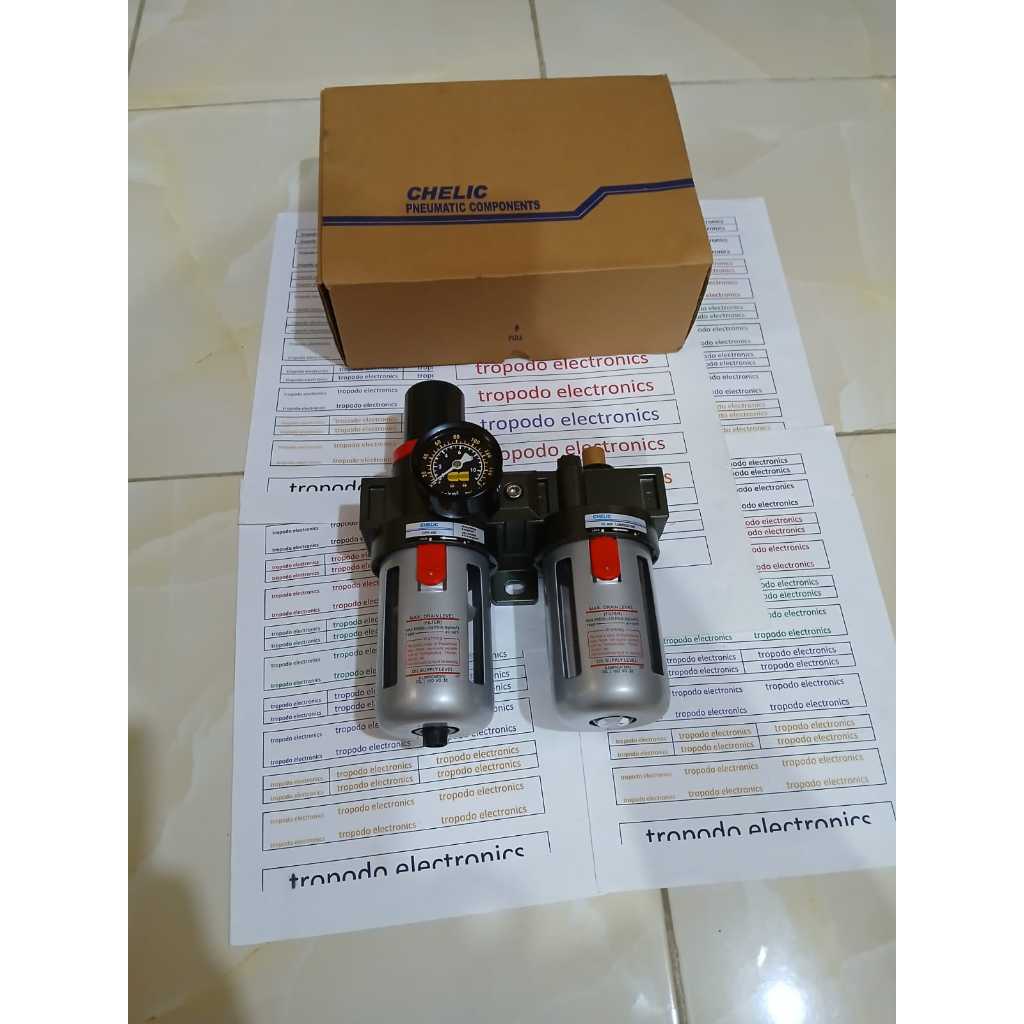 Jual FILTER REGULATOR AND LUBRICATOR 1/2