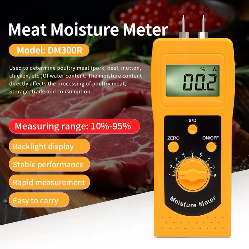 Jual DM300R Meat Moisture Tester Daging Sapi Ayam MC Meter DM-300R ...