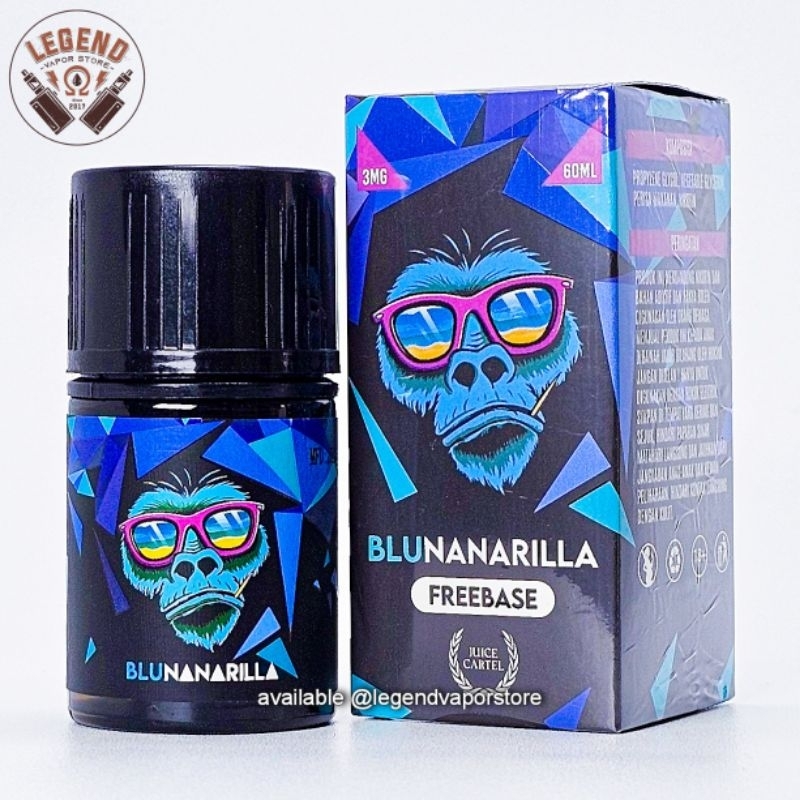 Jual FREEBASE - LIQUID BLUNANARILLA Banana Blueberry Smoothies 60ML ...