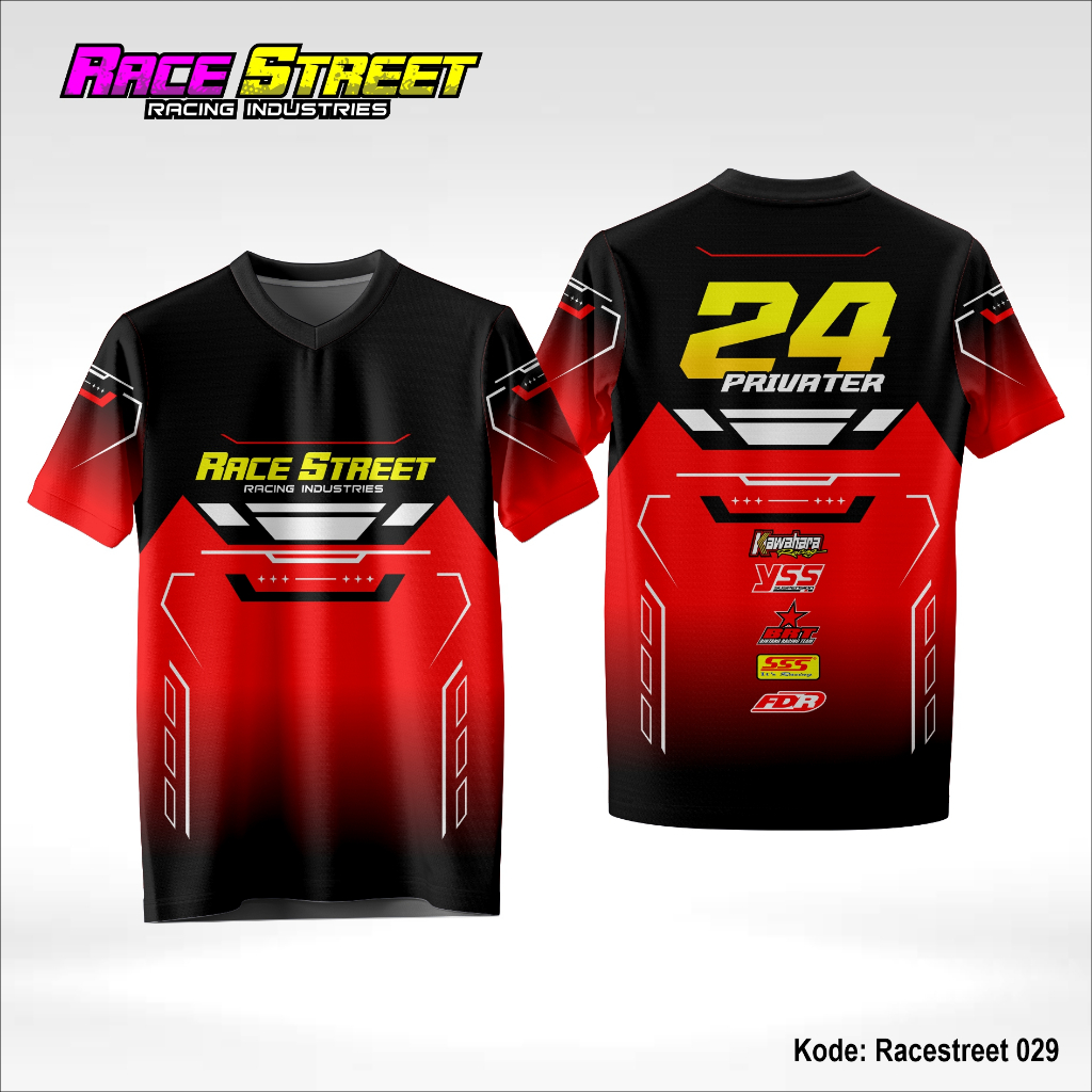 Jual Jersey Racing Race Street Jersey Racing Otomotif Desain Jersey ...