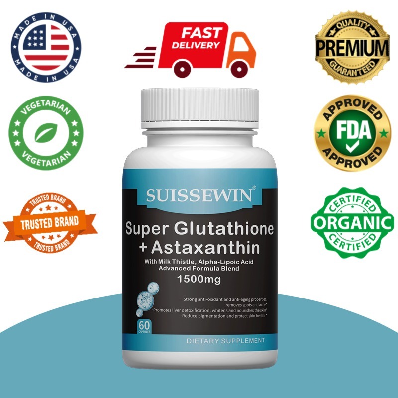 Jual Glutathione Super dan Astaxanthin - Perawatan Kulit Terbaik untuk  Mengurangi Penuaan | Shopee Indonesia