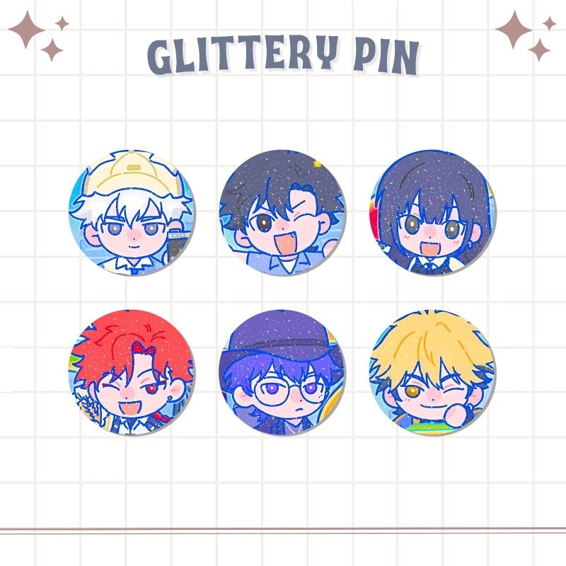 Jual GLITTERY PIN ANIME LINK CLICK SHIGUANG DAILIREN | BRIDON ARC ...