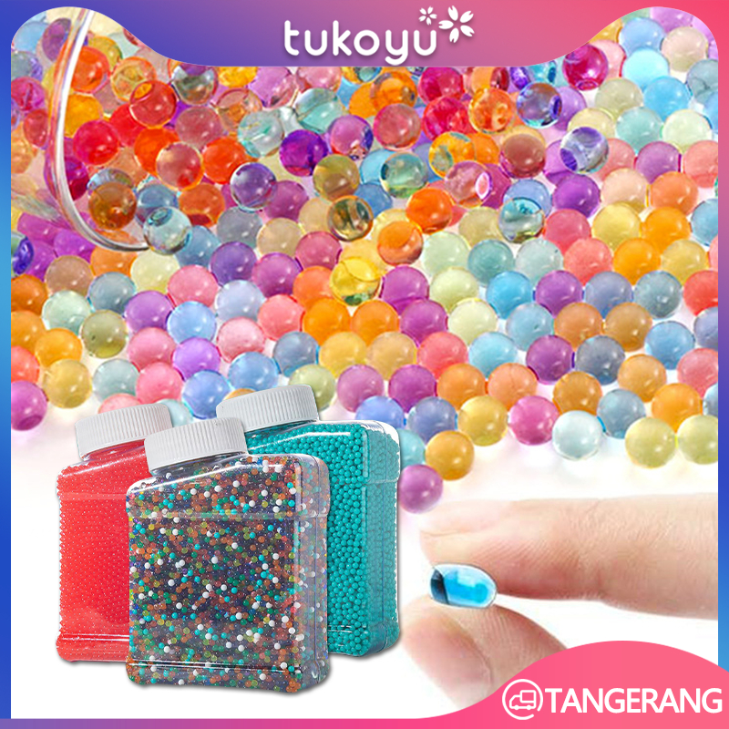 Jual Water Gell Ball 7-8mm-Bola Rendam Water Beads-Manik Kristal ...