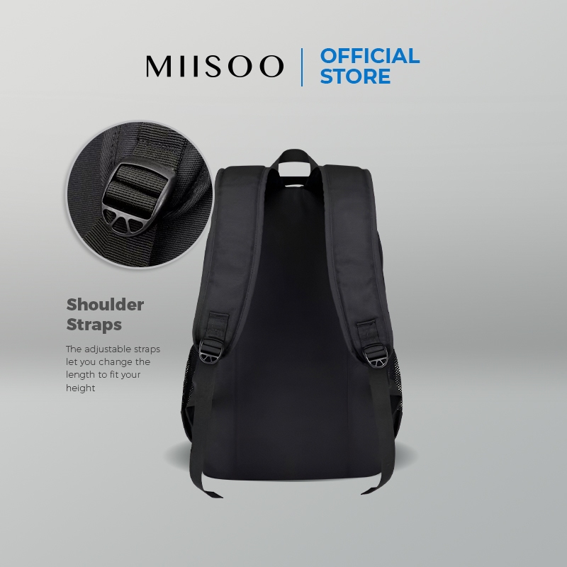 Jual MIISOO LIAM Backpack Tas Ransel/Tas Sekolah/Tas Travel/Backpack ...