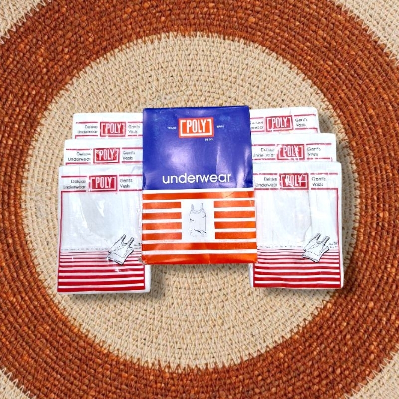 Jual 3pcs dan 6pcs singlet poly original paling hemat | Shopee Indonesia