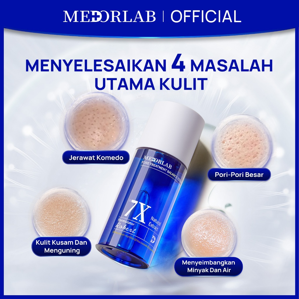 Jual 【Buy 1 get 2】MEDORLAB Pore Treatment Essence 80ml Exfoliating Anti ...