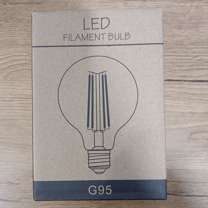 Jual Lampu Filament Bulb/Lampu Cafe LED E27 G95 