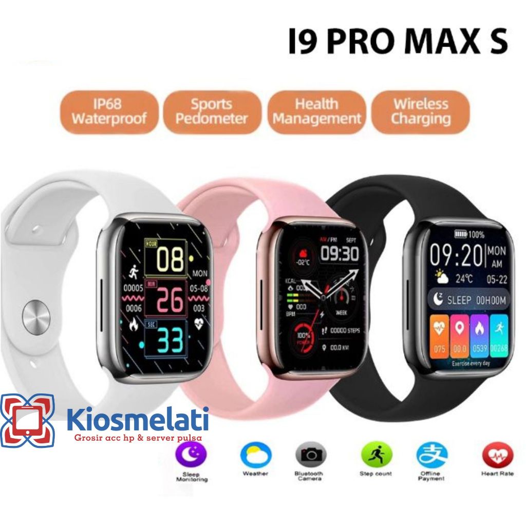 Jual JAM TANGAN SMARTWATCH T800 ULTRA / I9 PROMAX S / X10 MINI / Y68 ...