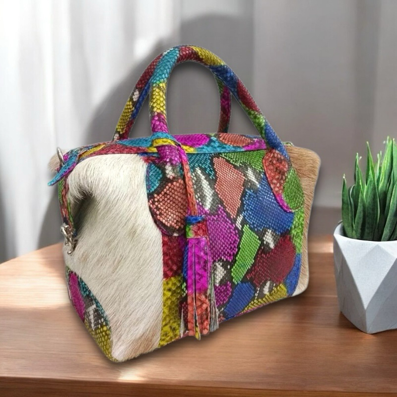 Jual Tas Kulit Ular Piton Asli Wanita NATALINA PHYTON MIX BULKAM ...