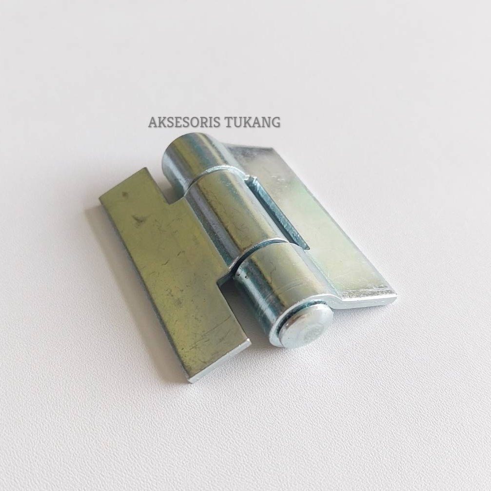 Jual Engsel Las Tebal 2.5 Inch Engsel Pintu Besi Holo Tanpa Lubang 2.5 ...