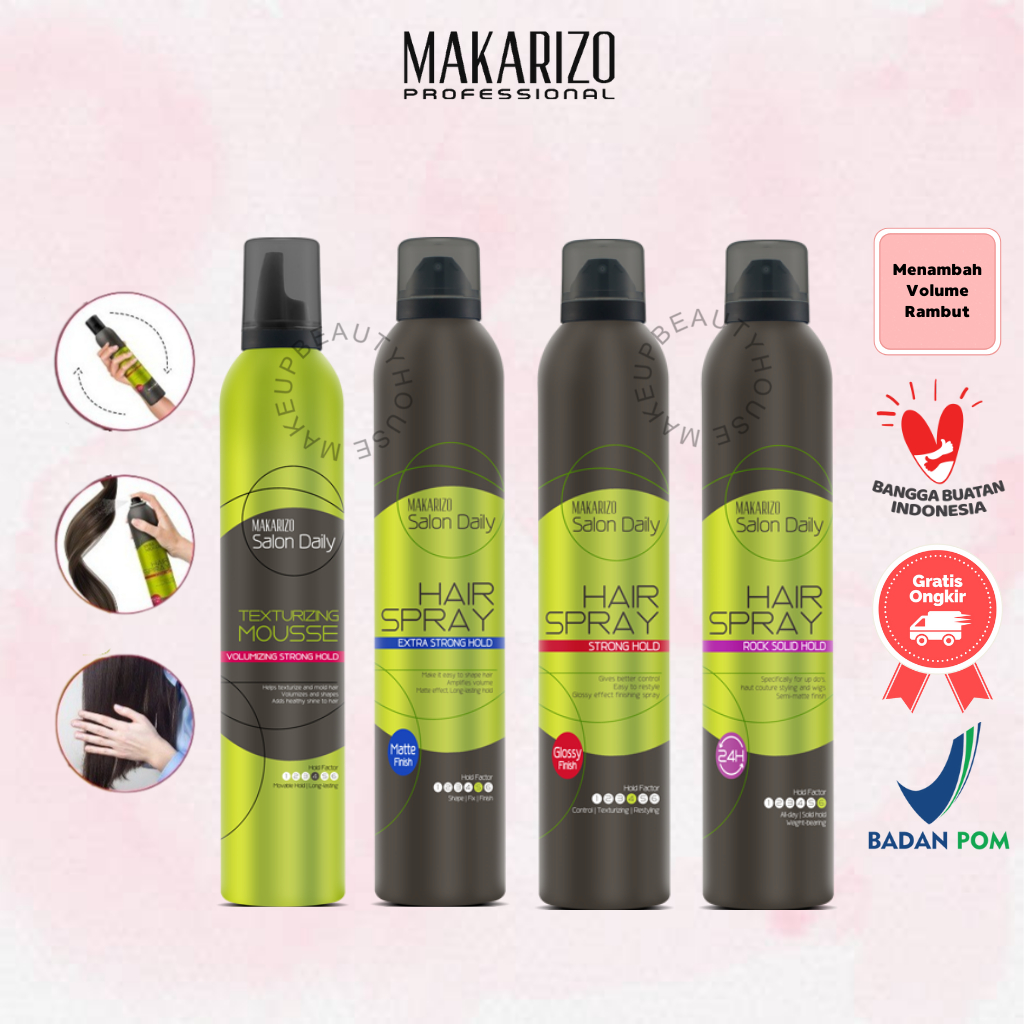 Jual MAKARIZO Professional Salon Daily - Texturizing Mousse 376ml ...