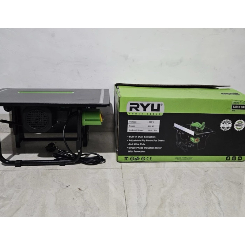Jual Mesin Gergaji Meja Potong Kayu RYU RTS8 Table Saw 8