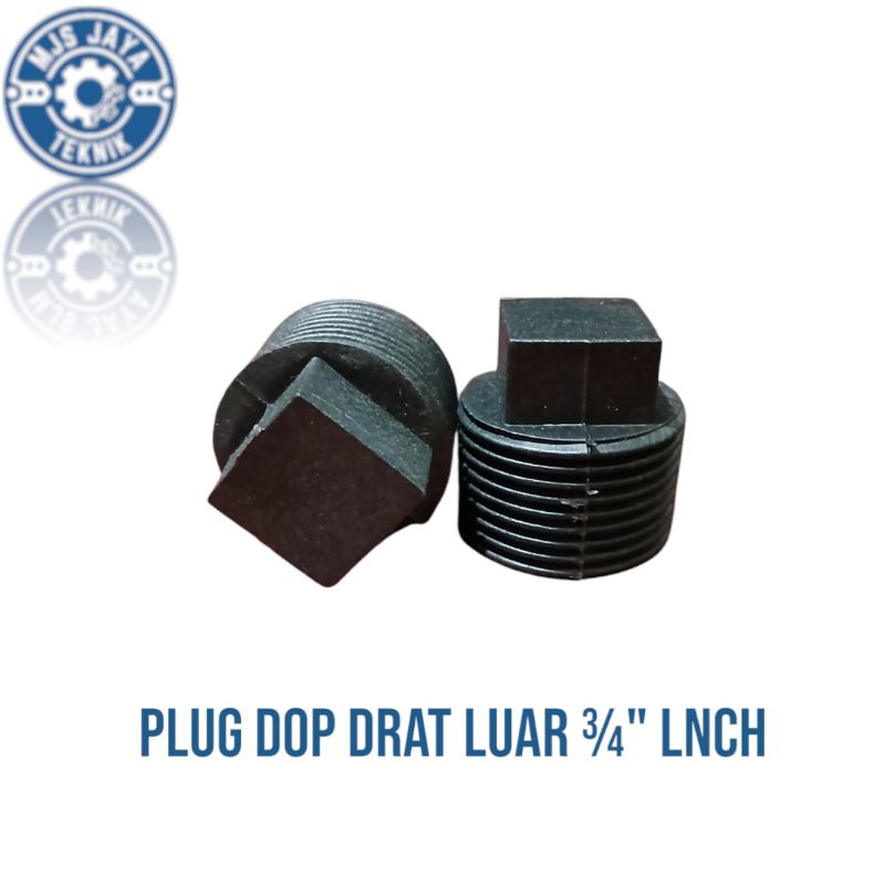 Jual plug tutup pancingan dop drat luar pompa air pvc ¾