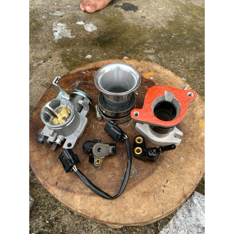 Jual Throttle Body 28mm dan 30mm Downdraft Beat Deluxe/Genio/All New ...