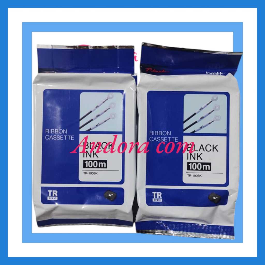 Jual BROTHER TR-100BK Ribbon cassette BLACK INK TR-100 FOR E800 E850 ...