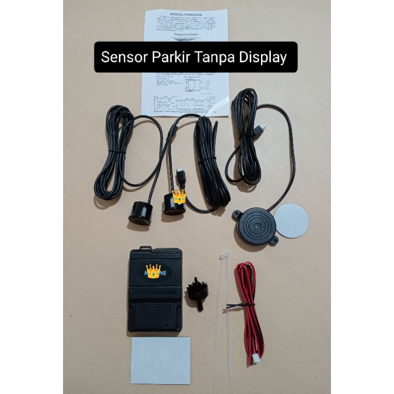 Jual Sensor parkir mundur 2 titik display/ sensor atret mobi / sensor ...