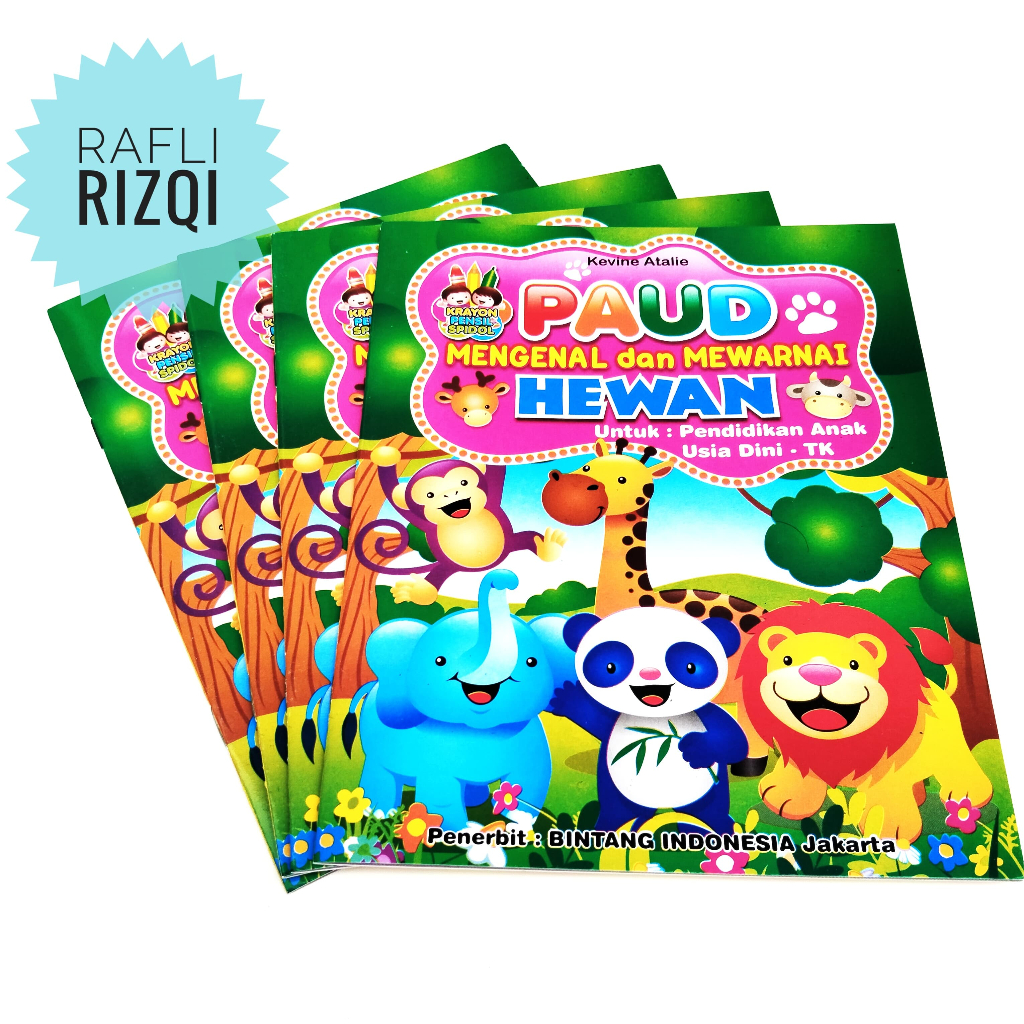 Buku Edukasi Anak Macam-Macam Hewan