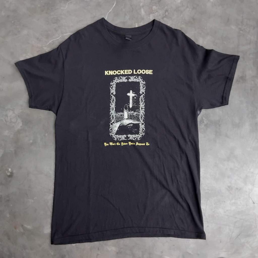 Jual Kaos Band Knocked Loose - You Won't Go Official Merch | Shopee ...