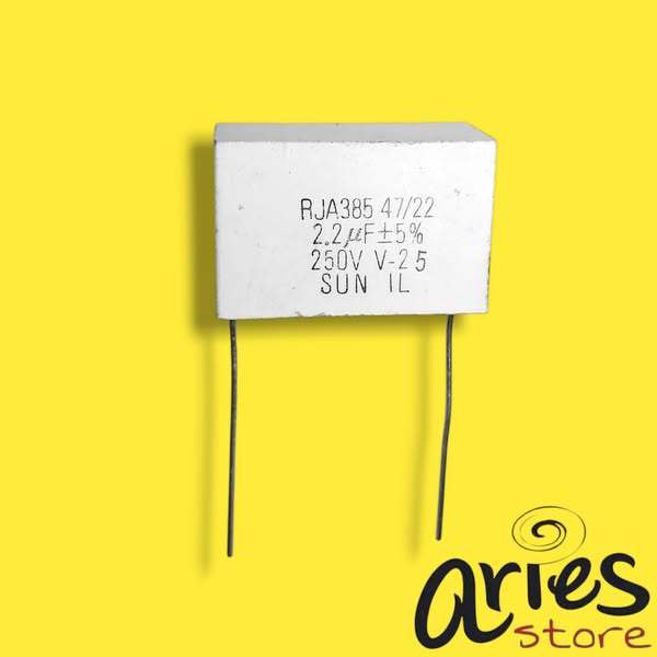 Condensador Poliéster 225j/400v Capacitor 225j 2.2uf - 2 Pz