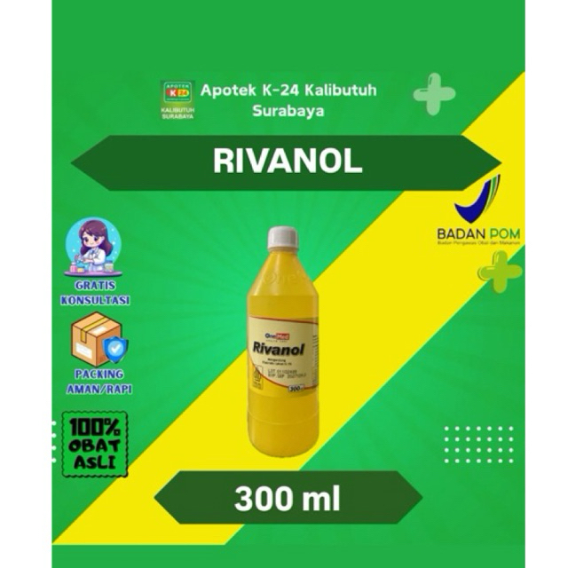 Jual Rivanol One Med 300ml (per Botol) | Shopee Indonesia