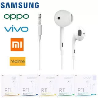 HF Handsfree Headset R11 Suara Jernih Super Bass