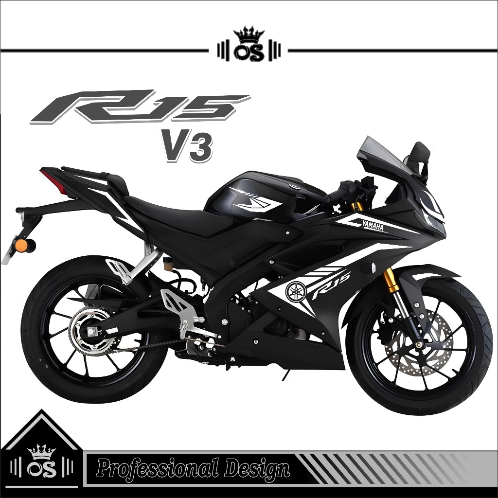 Jual CUTTING STICKER / STRIPING R15 V3 / MTF 22 / STRIPING R15 V3 ...