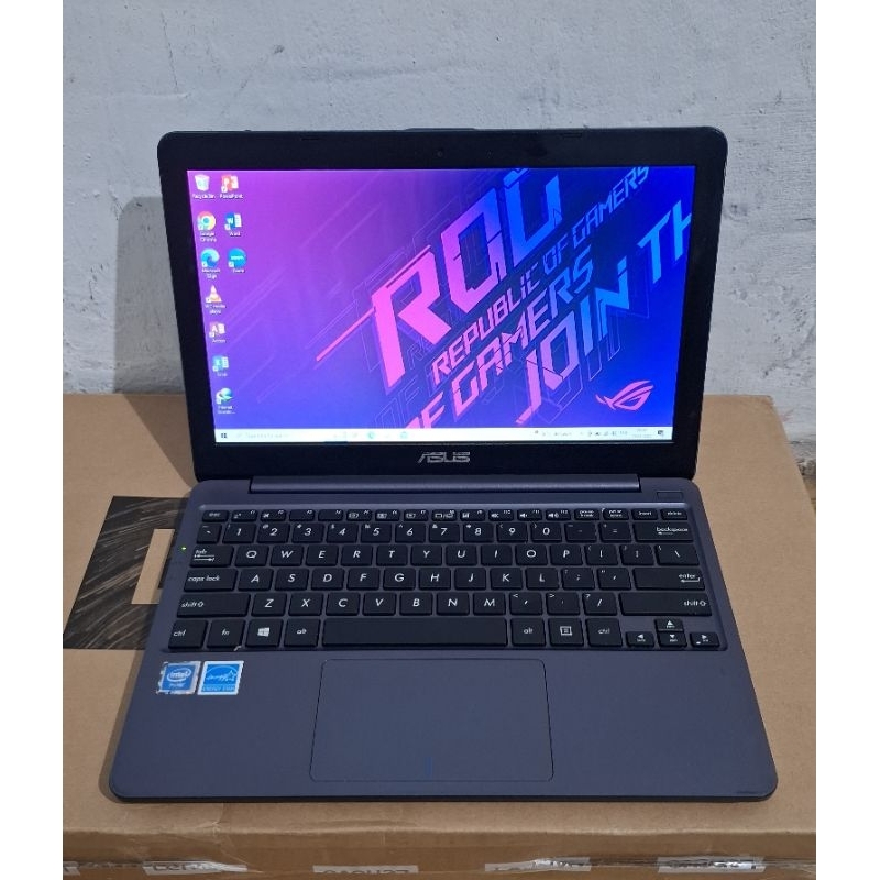 Jual Notebook Asus E203MAH Intel N4000Ram 4 SSD 256 Slim Ringan Simple ...