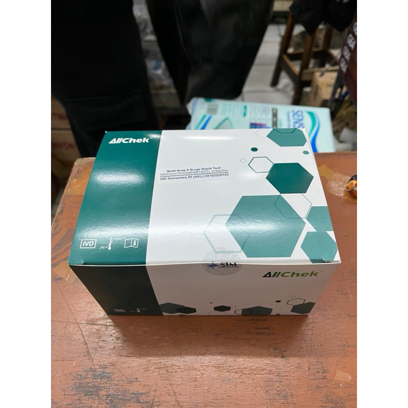 Jual Drug Abuse Test 6 Parameter box isi 25 merk Allchek / Drug Test ...
