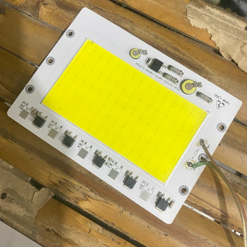 Jual LED LAMPU TEMBAK 100watt 220volt MESIN/MODUL LAMPU SOROT | Shopee ...