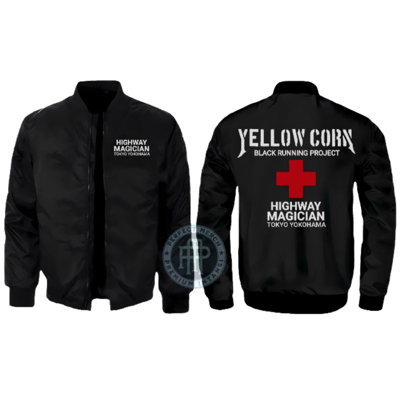 Jual Jaket Bomber Yellow Corn Tokyo Yokohama Highway Magician