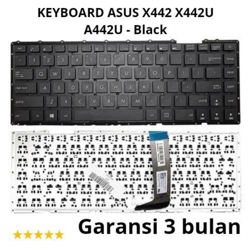 Jual Keyboard ORIGINAL Asus Vivobook A442 A442u A442uf A442uq A442ur ...