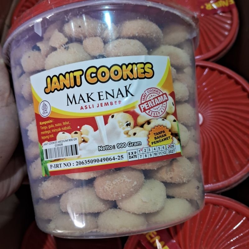 Jual MONDE SUSU ( JANIT COOKIES ) ASLI MAK ENAK JEMBER 900 GRAM ...