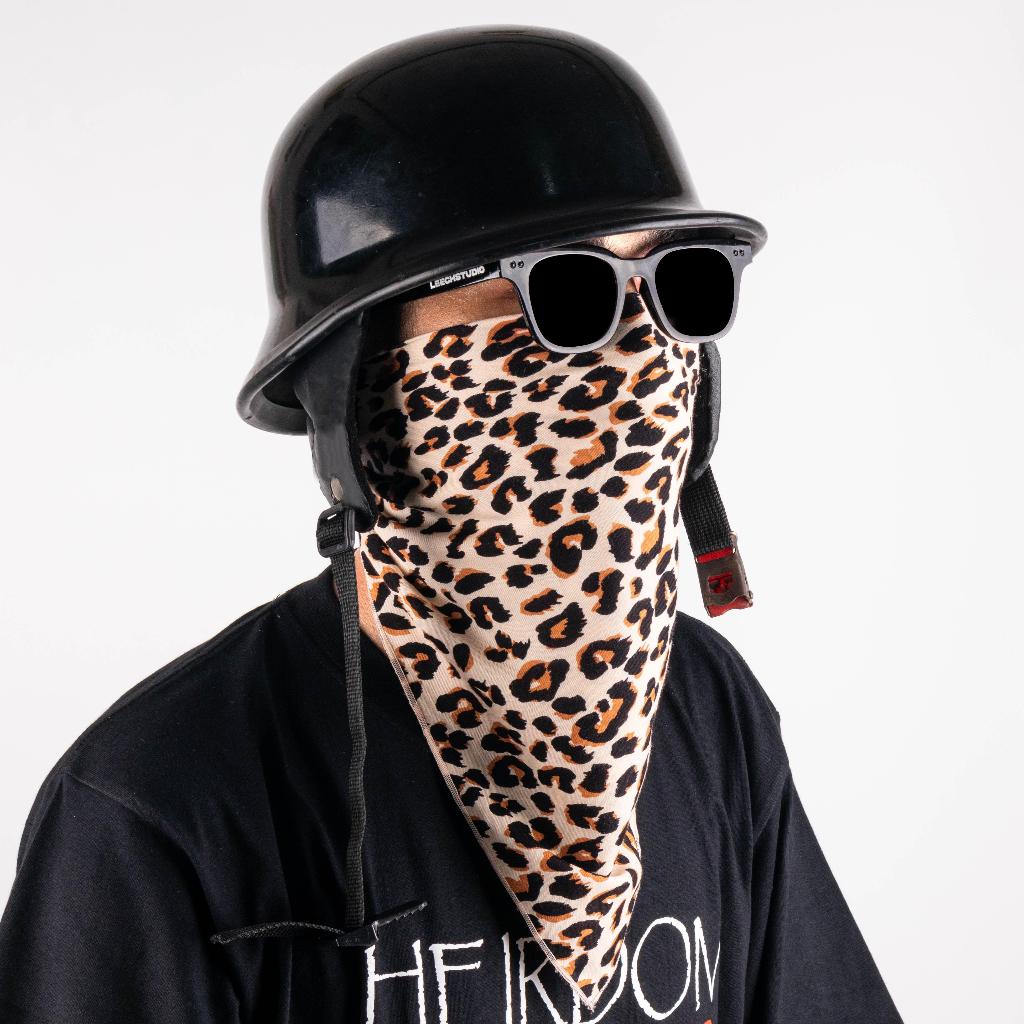 Jual Leech.Co - Bandana Leopard | Scraf Bandana Leopard | Scraf Skena ...