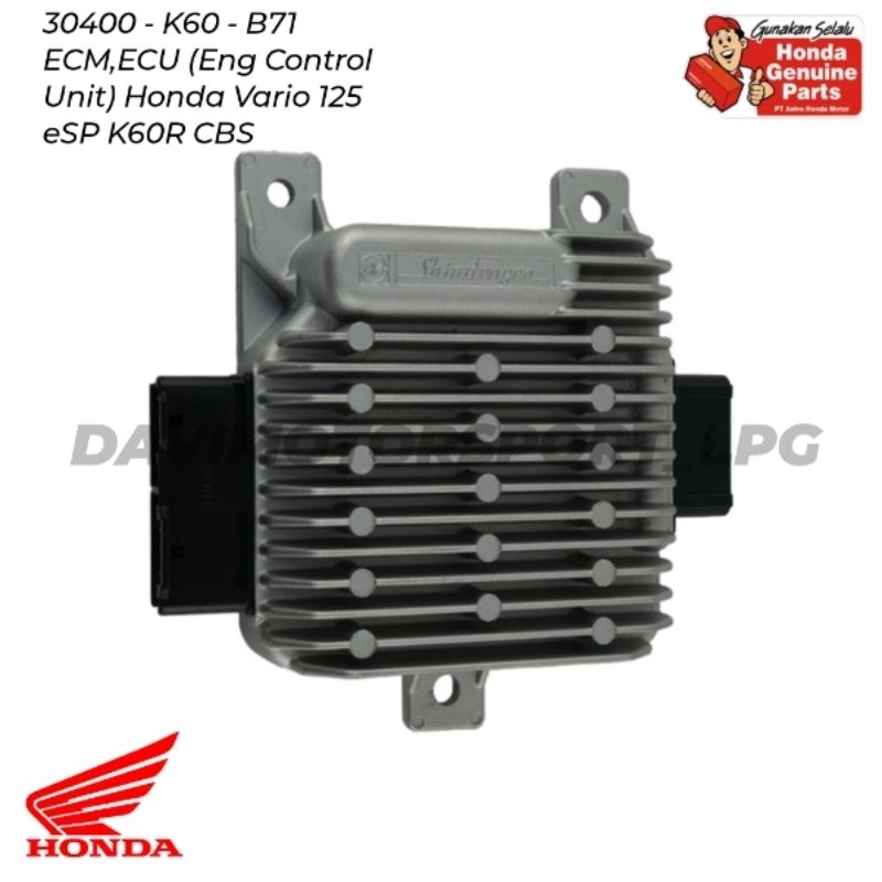 Jual ECM,ECU (Eng Control Unit) Honda Vario 125 eSP K60R CBS | Shopee ...