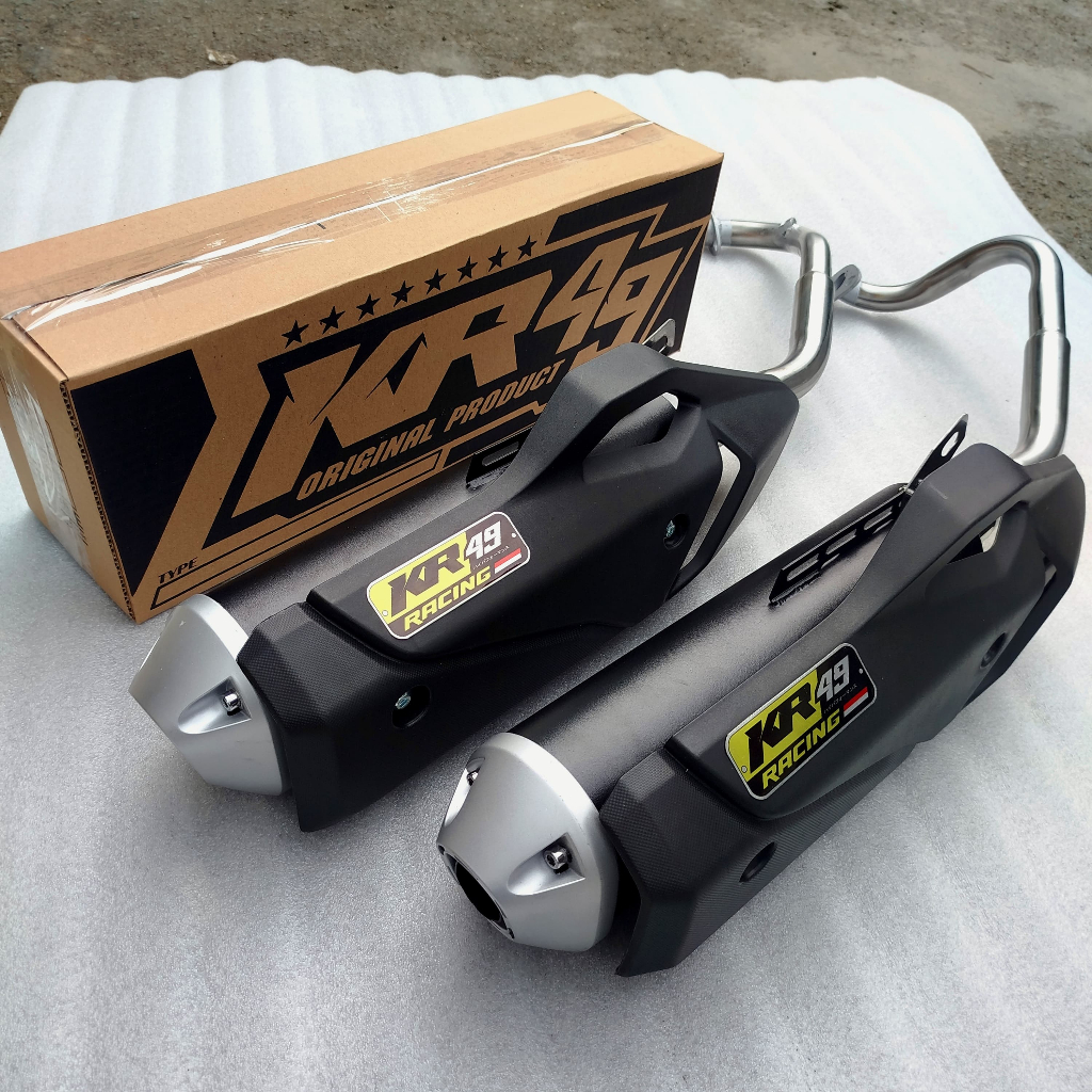 Jual Knalpot STANDAR Racing (Tabung PCX) Dari KR49 Pnp Vari 125 / 150 ...