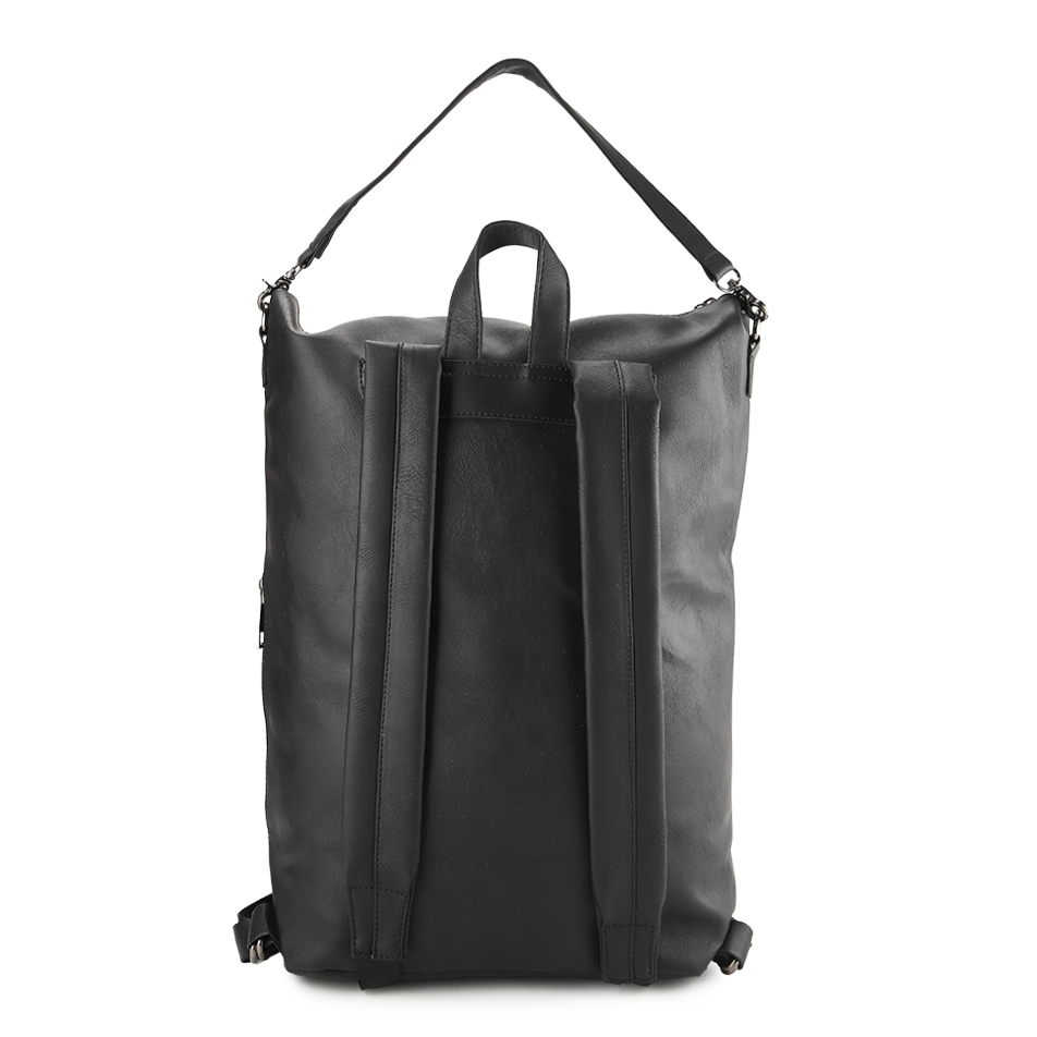 Jual Urban State - Distressed Leather Essential Backpack - Black ...