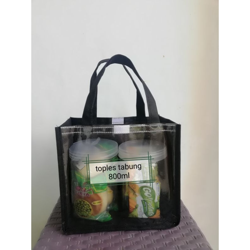 tas parsel hampers lebaran idul fitri souvenir nikah,umroh,haji p20 L10 t18 ready