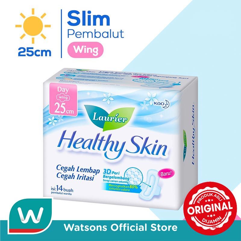 Jual Laurier Healthy Skin 25cm 14'S | Shopee Indonesia