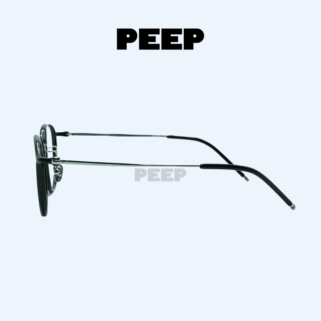 Jual Peep Eyewear - Roux Frame Titanium Bulat | Kacamata Baca Unisex ...