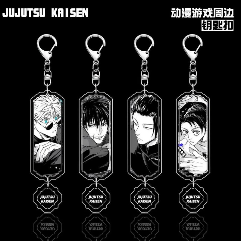 Jual Gantungan Kunci/banner Karakter Jujutsu Kaisen banner Akrilik ...