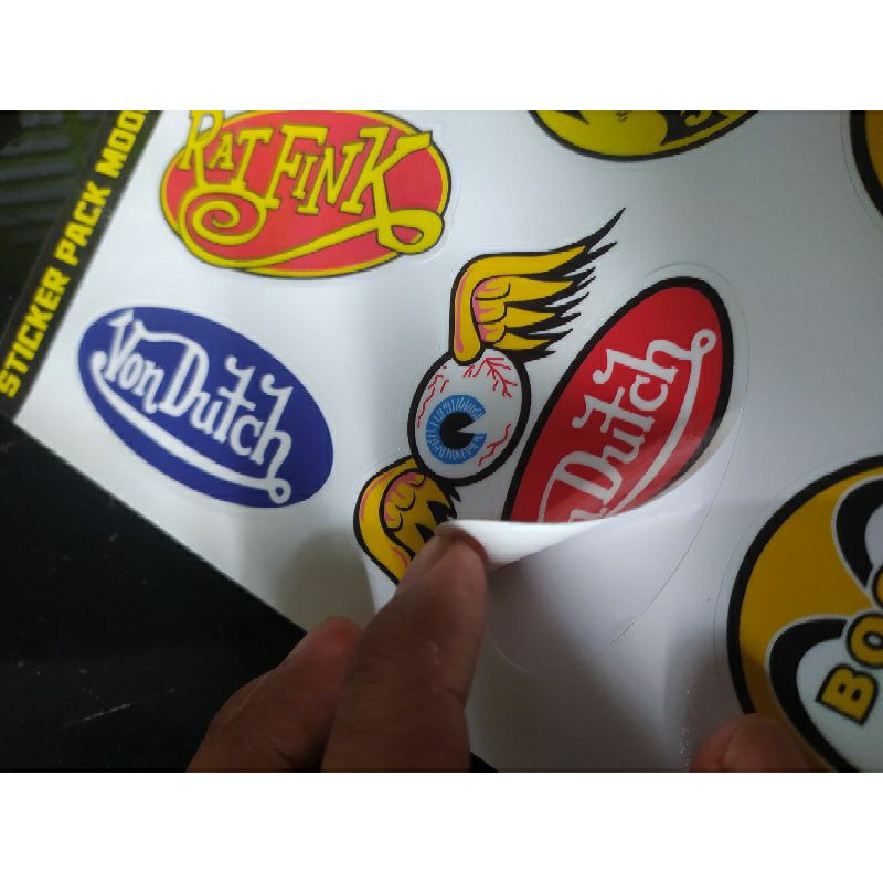 Jual STICKER PACK ORIGINAL GRAFTAC LAMINASI GLOSY | Shopee Indonesia