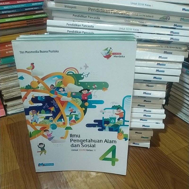 Jual Buku Ilmu Pengetahuan Alam dan Sosial Untuk SD / MI Kelas 4 ...